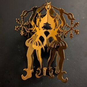 Danbury Mint collector gold ornament vintage 1980